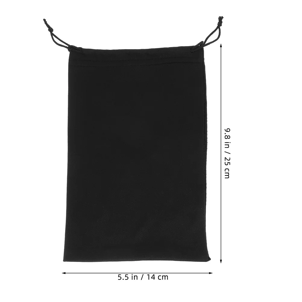 5Pcs Snow Goggles Bag Drawstring Portable Soft Glasses Pouch Protective Ski Sunglasses Storage Travel Outdoor Eyewear