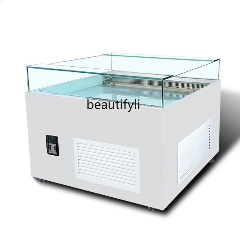 Xuehong Cake Open Refrigerated Cabinet Dessert Fresh Bread Display Open Sandwich Cabinet