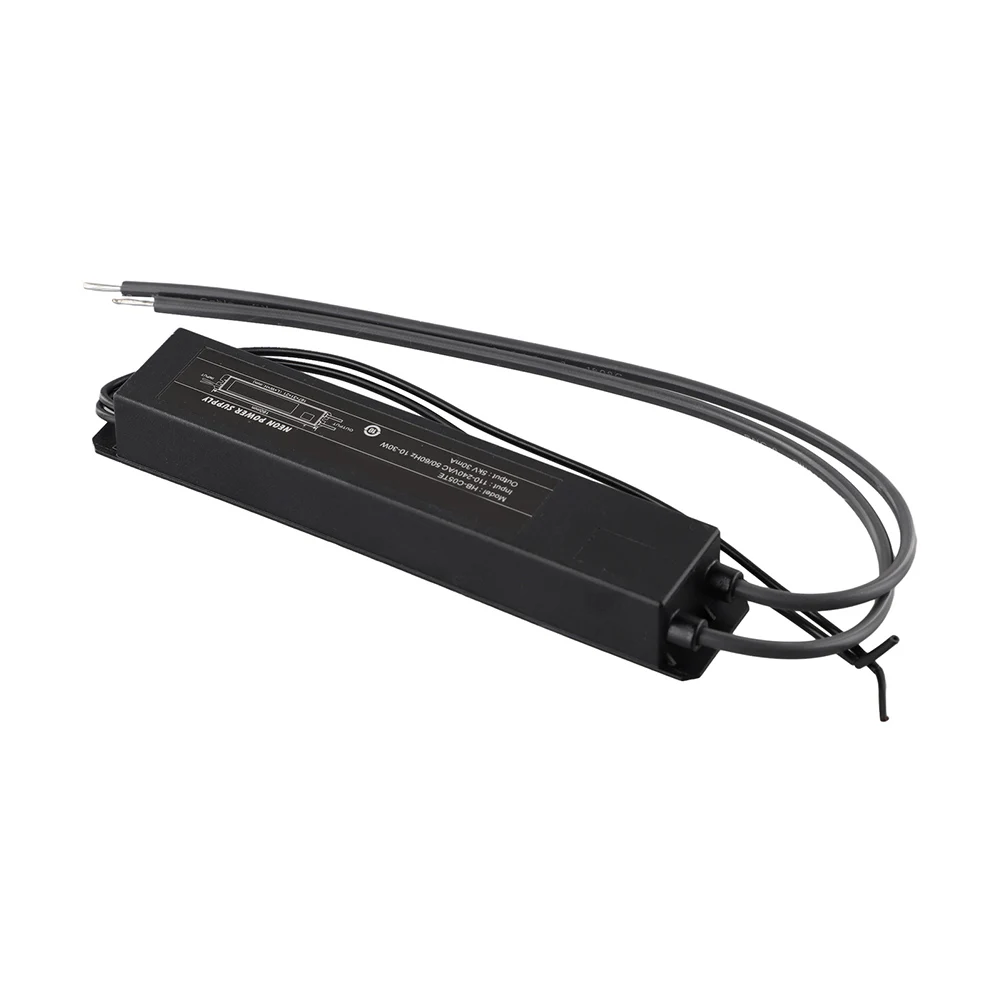 Наружное использование, непрерывная работа, 167 х 31 х 21 мм, источник питания 5 кВ, электронный трансформатор, неэлектролитический фильтр