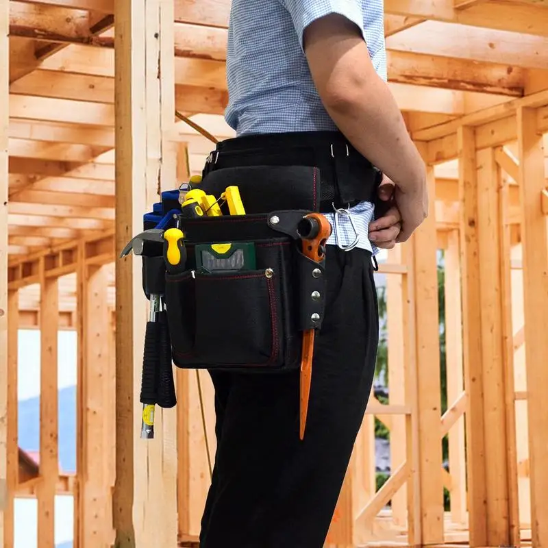 Profissional resistente ferramenta cinto, trabalho cinto, organizador bolsas, respirável construção cinto para Woodworker