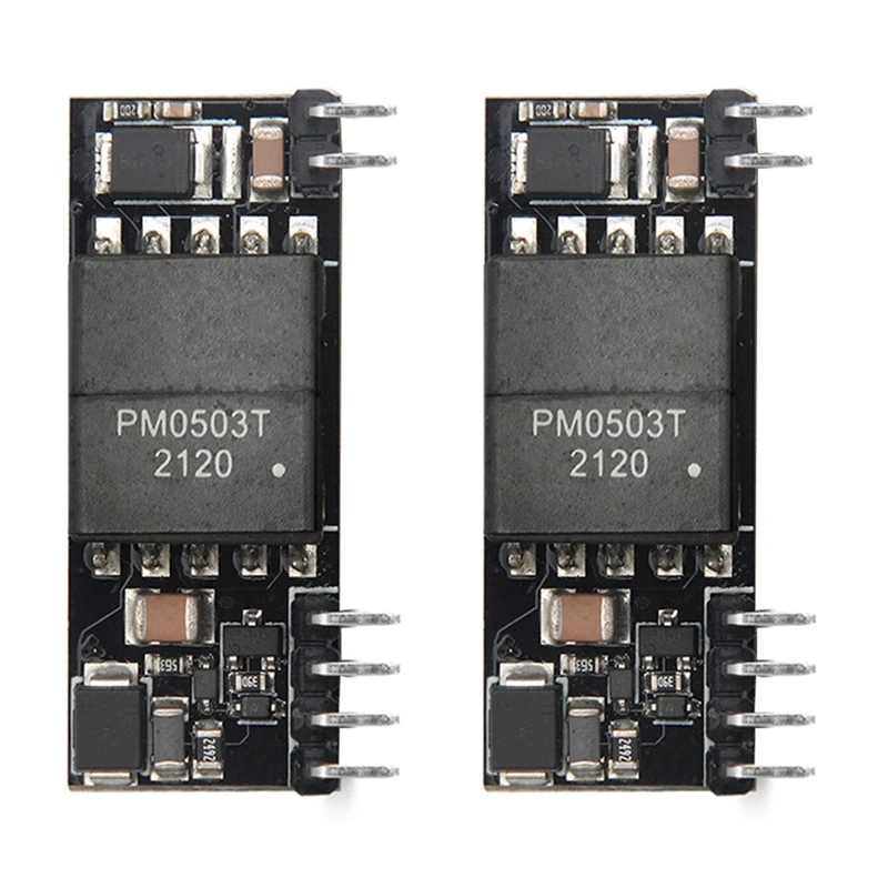 New-2X DP1435 POE Module 5V 2.4A IEEE802.3Af Without Capacitance Supports 100M 1000M POE Module