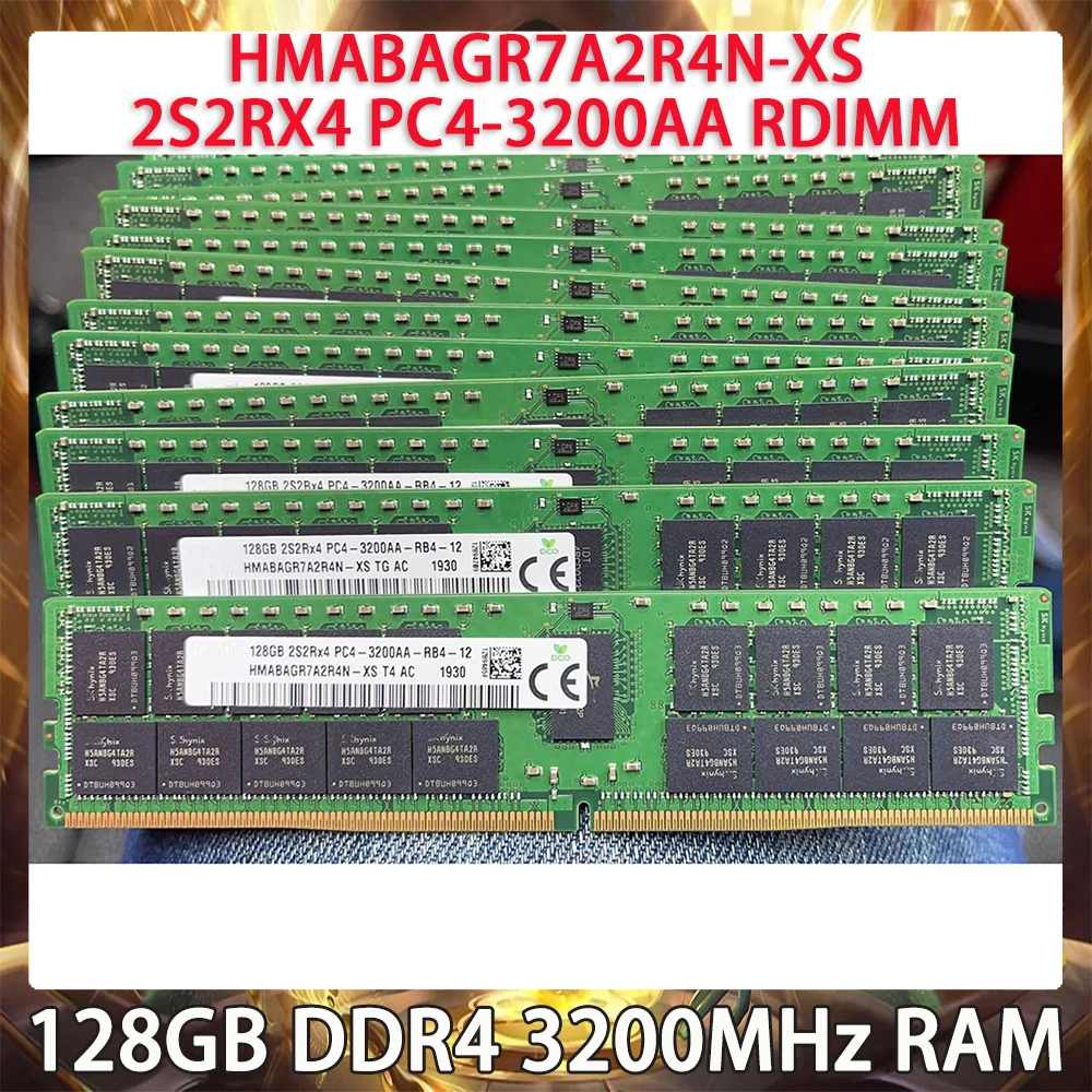 

RAM 128GB DDR4 3200MHz 2S2RX4 PC4-3200AA RDIMM HMABAGR7A2R4N-XS For SK Hynix Server Memory Fast Ship Works Perfectly