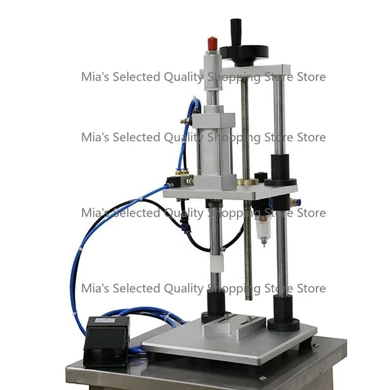 Semi Automatic Packaging Spray Capping Crimping Perfume Bottle Sealing Machine Perfume Collaring Machine Sealing Machine
