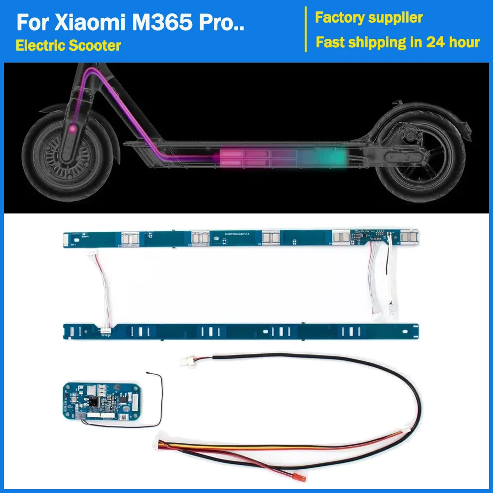 لوحة حماية وحدة التحكم في البطارية BMS مجموعات بطاقات الدائرة لقطع غيار ملحقات السكوتر الكهربائي Xiaomi M365 Pro