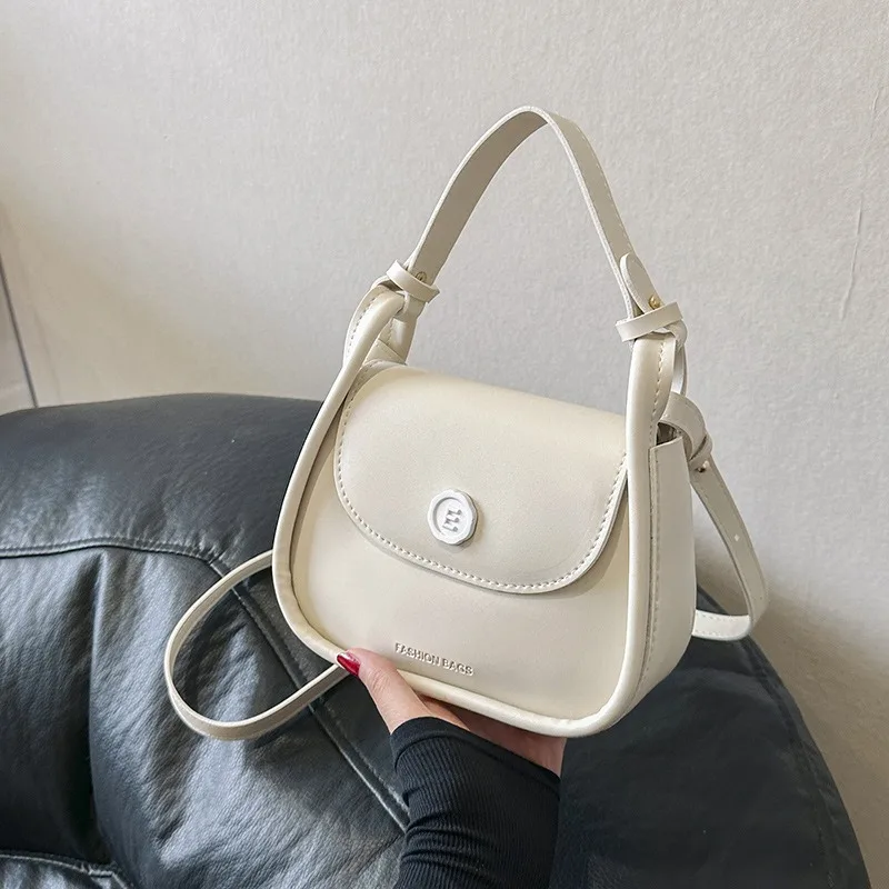 Han Fan Fashion Soft Surface Small Square Bag Popular Premium Handheld Women's Bag Temperament Versatile Shoulder Women's Bag