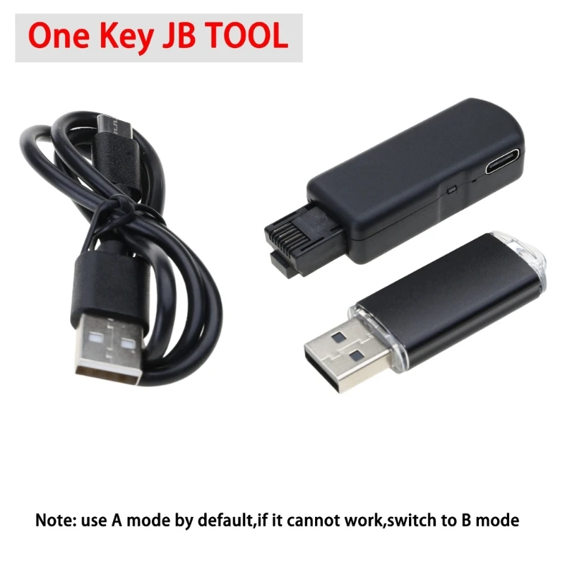 Gaming System Upgrade Set Tool Mod with USB Drive Supports Firmware Updates for P4 V2.0 9.0 to 11.0 Version Black Dropship image 3