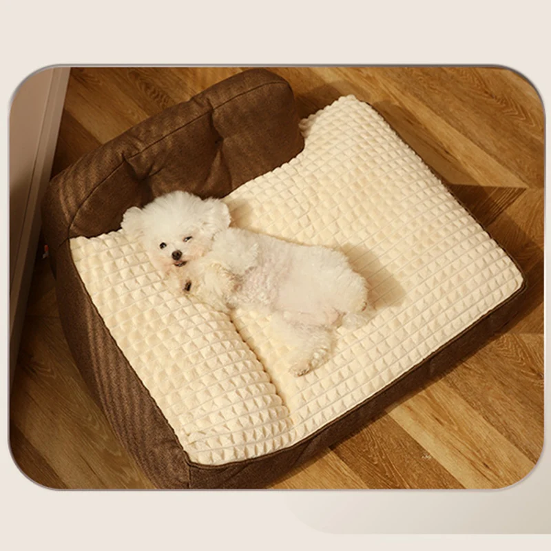 Cozy Nest Dog Bed – Warm Cushioned Bed for Medium to Large Dogs