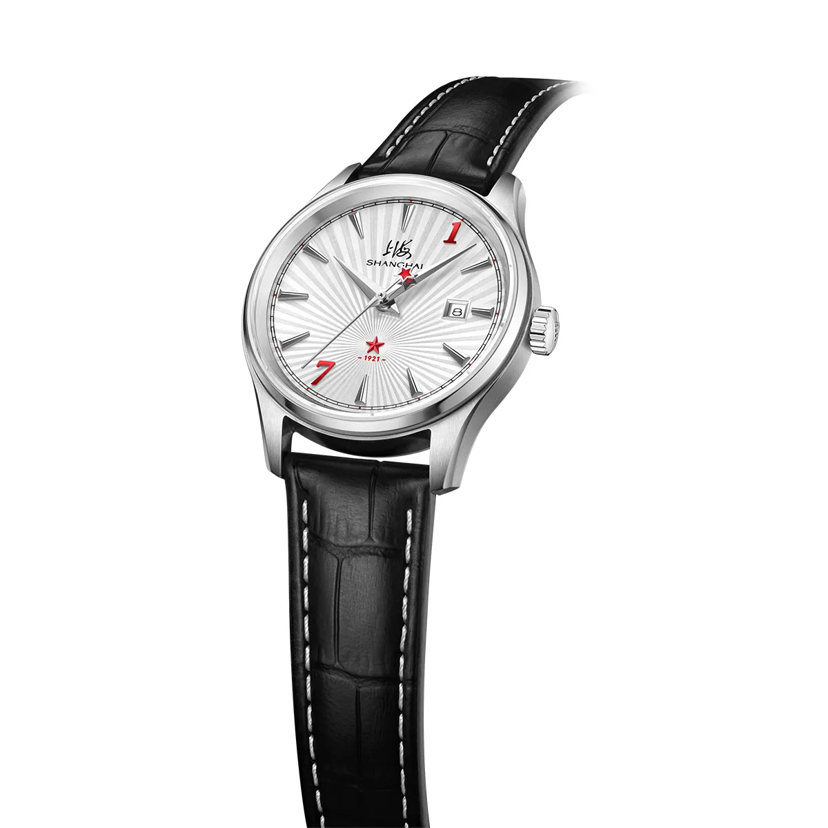 Shanghai Watch ORGINATE Series In Red Mechanical Automatic Women's Watches 31mm Sapphire Fashion Watch 50M Water-Resistant SD071