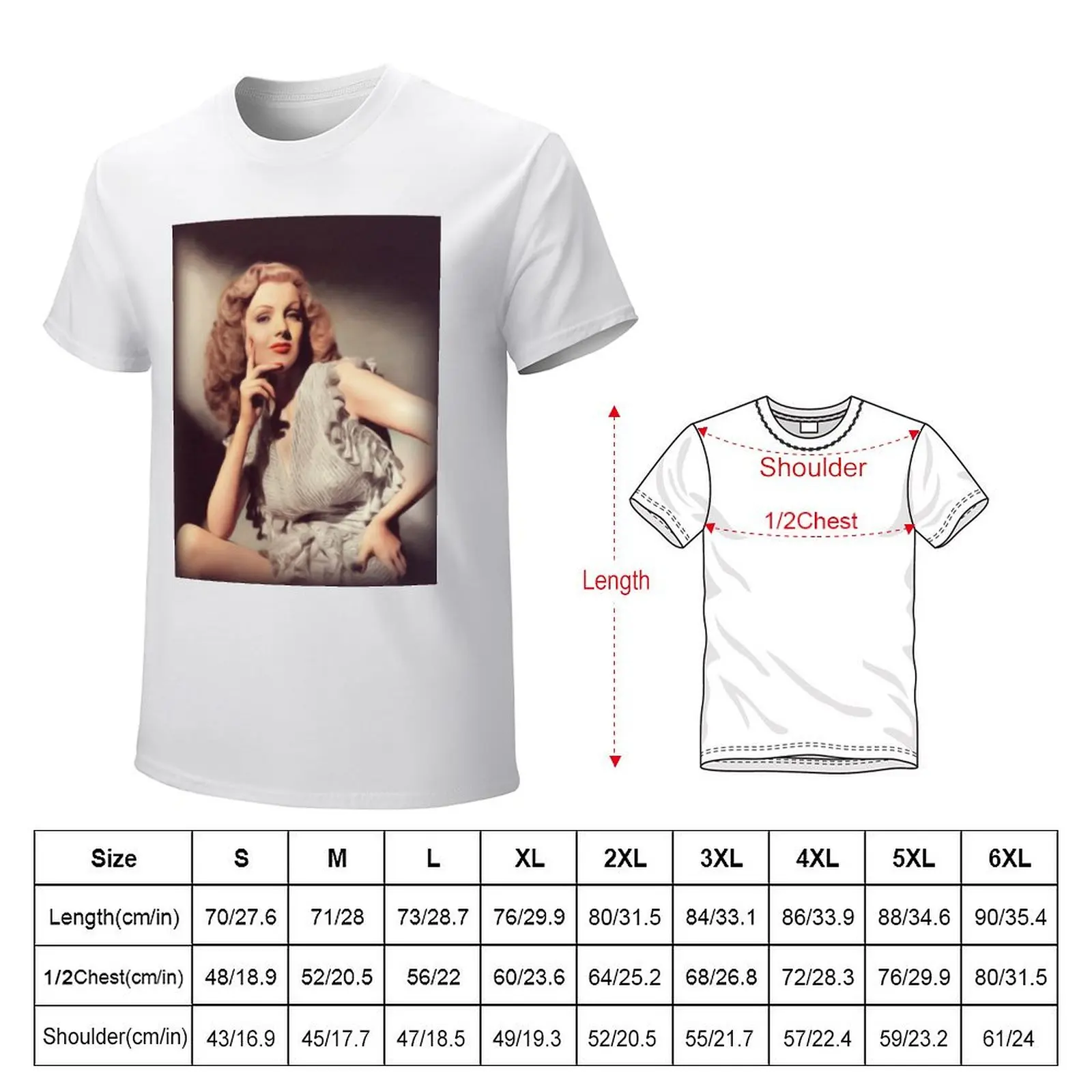 Dolores Moran, Movie Legend T-Shirt oversizeds sports fans customs korean fashion Men's clothing