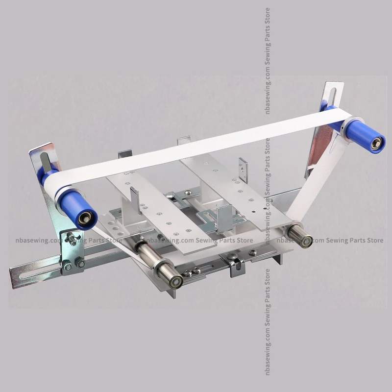 Flanging Machine Lift Frame Overlock Sewing Machine Elastic Frame Stainless Steel Nylon Roller Waistband Frame Pneumatic Frame