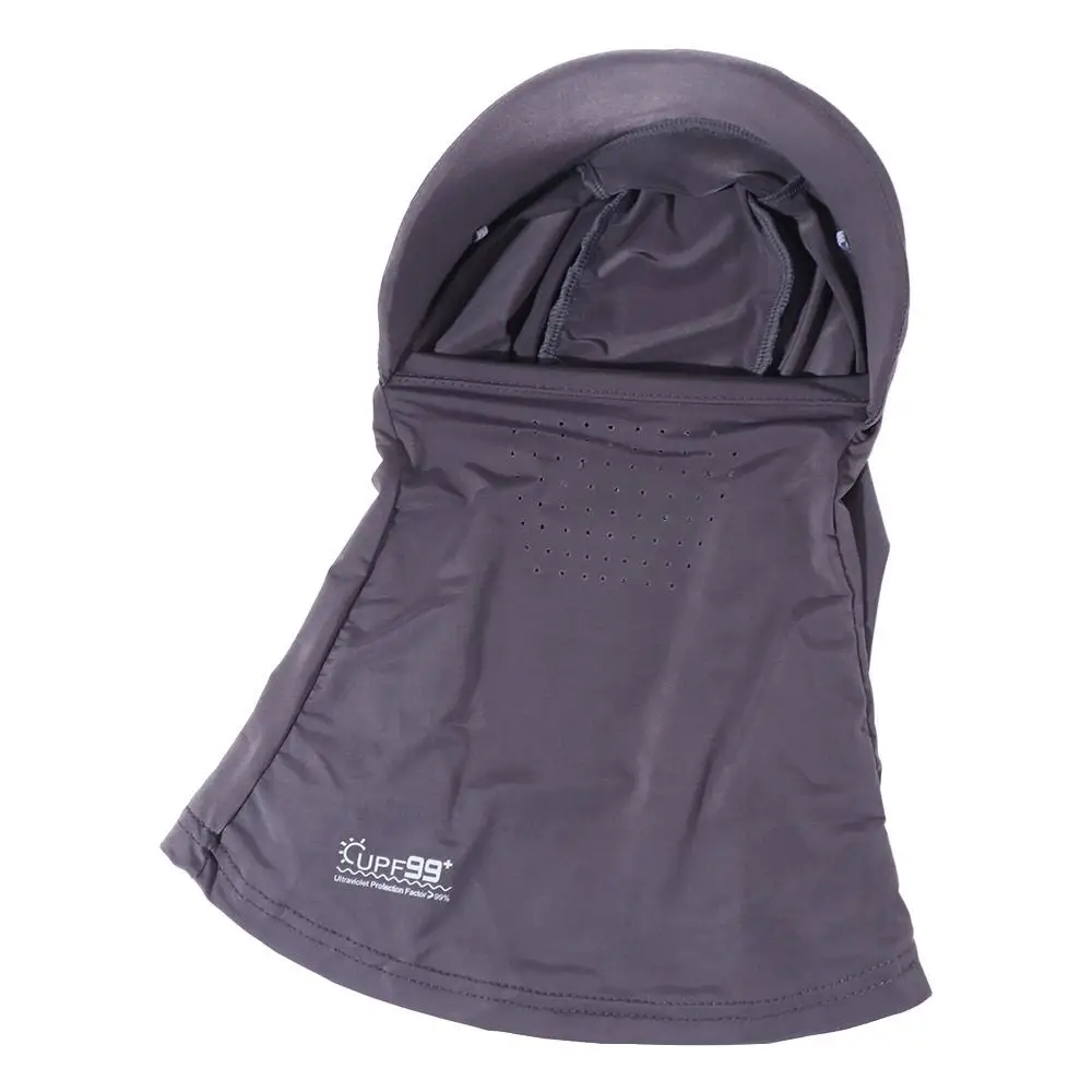 Casual UV Protection Sunshade Sun Hat Solid Color Neck Guard Summer UV Protection Cap Dustproof Visor Hat Tea Picking Hat Sports