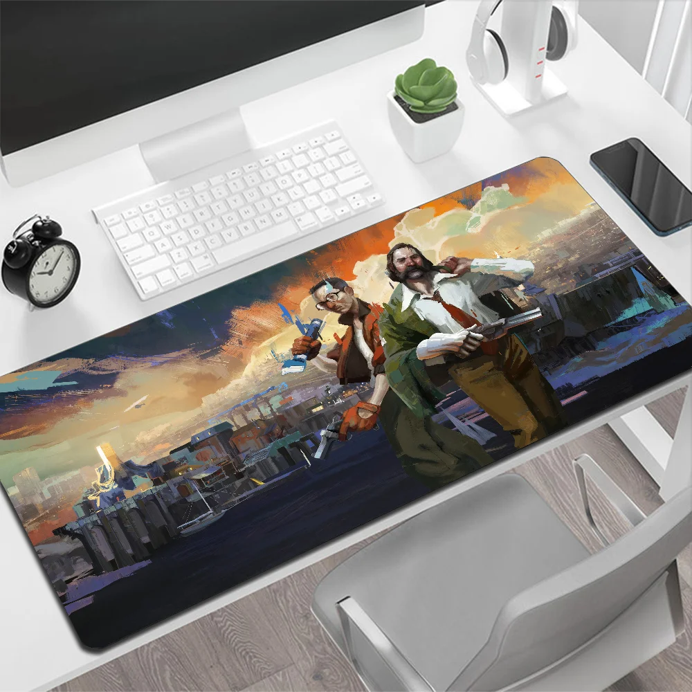 Disco Elysium Large Mouse Pad Gaming Mouse Pad PC Gamer Computer Mouse Mat Big Mousepad XXL Carpet Keyboard Desk Mat Mause Pad