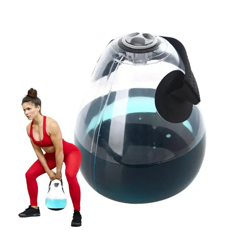

Inflatable Water Fitness Ball Inflatable Sports Water Bag Flexible Weight Adjustment Fitness Equipment For Work Area Core