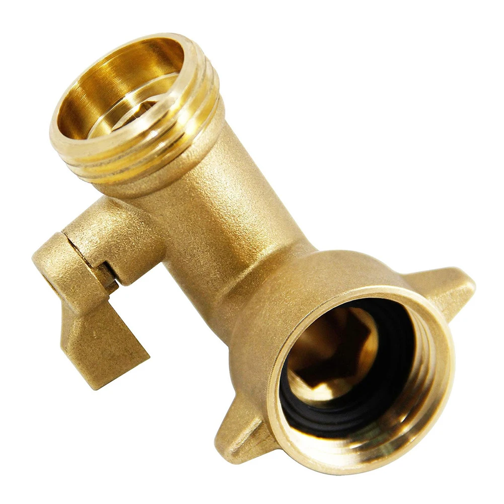 Irrigation Systems Compatible With Standard Fittings Weather Resistant Brass For 3 4 Garden Hoses 90 Degree Hose Elbow Connector