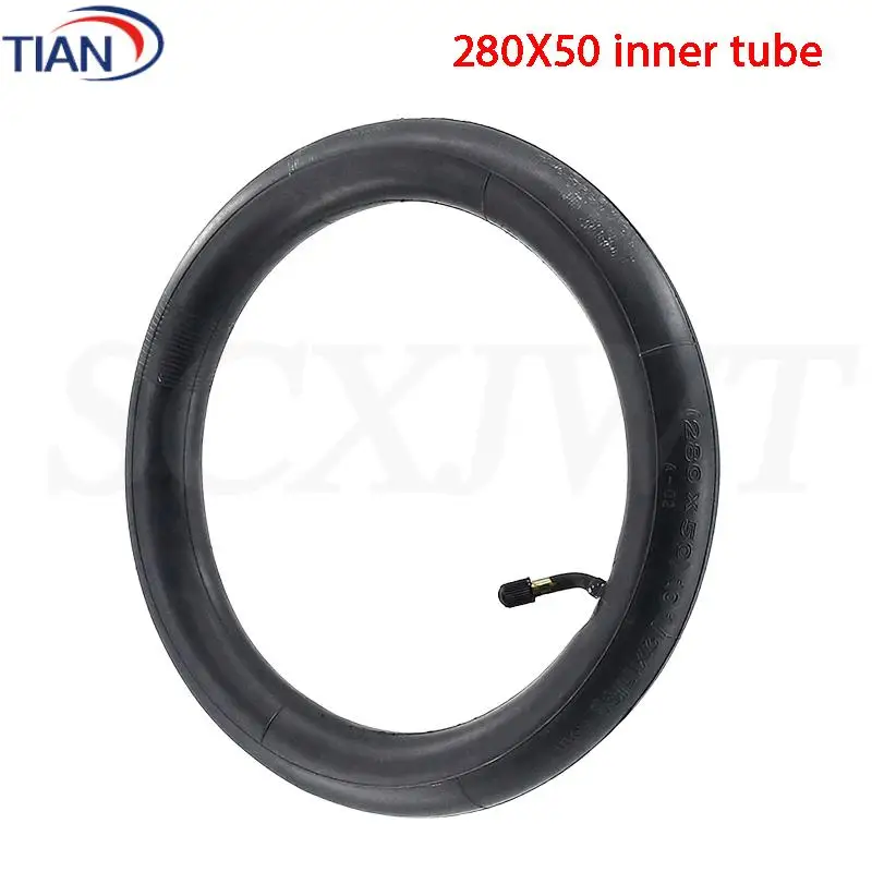 

Ensure optimal scooter performance with this 280X50 butyl rubber tire replacement inner tube