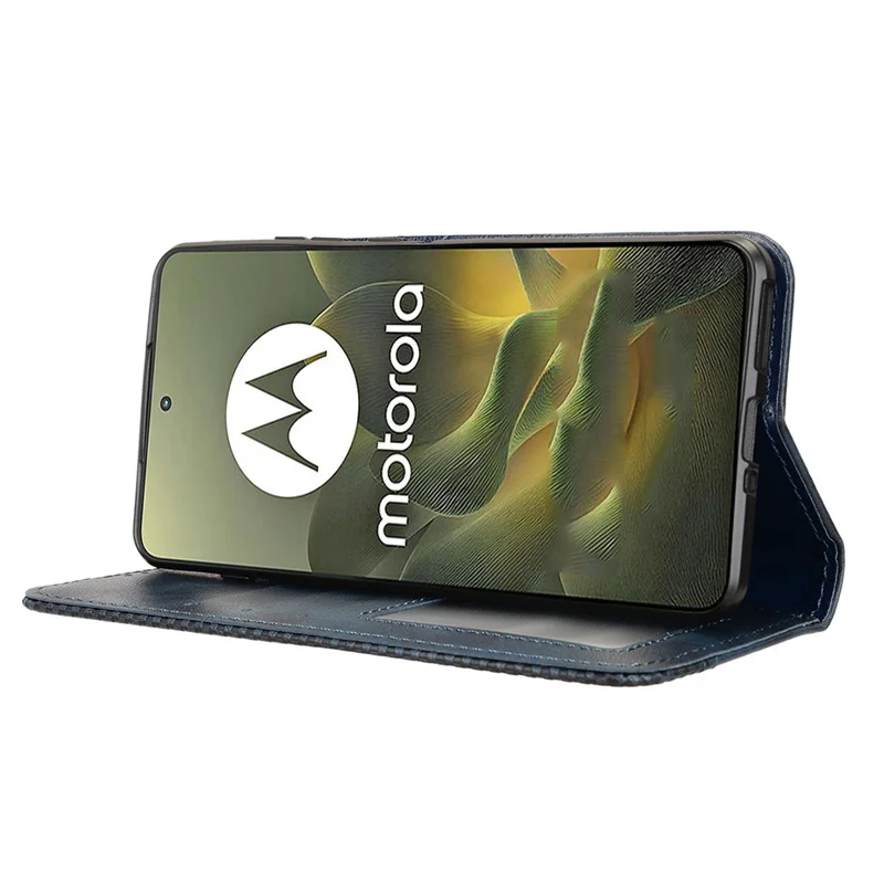 حافظة لهاتف موتورولا موتو إيدج 70 5G محفظة جلدية فاخرة قابلة للطي مغناطيسية كاملة الامتزاز حافظة لهاتف موتو X70 Air 5G #6