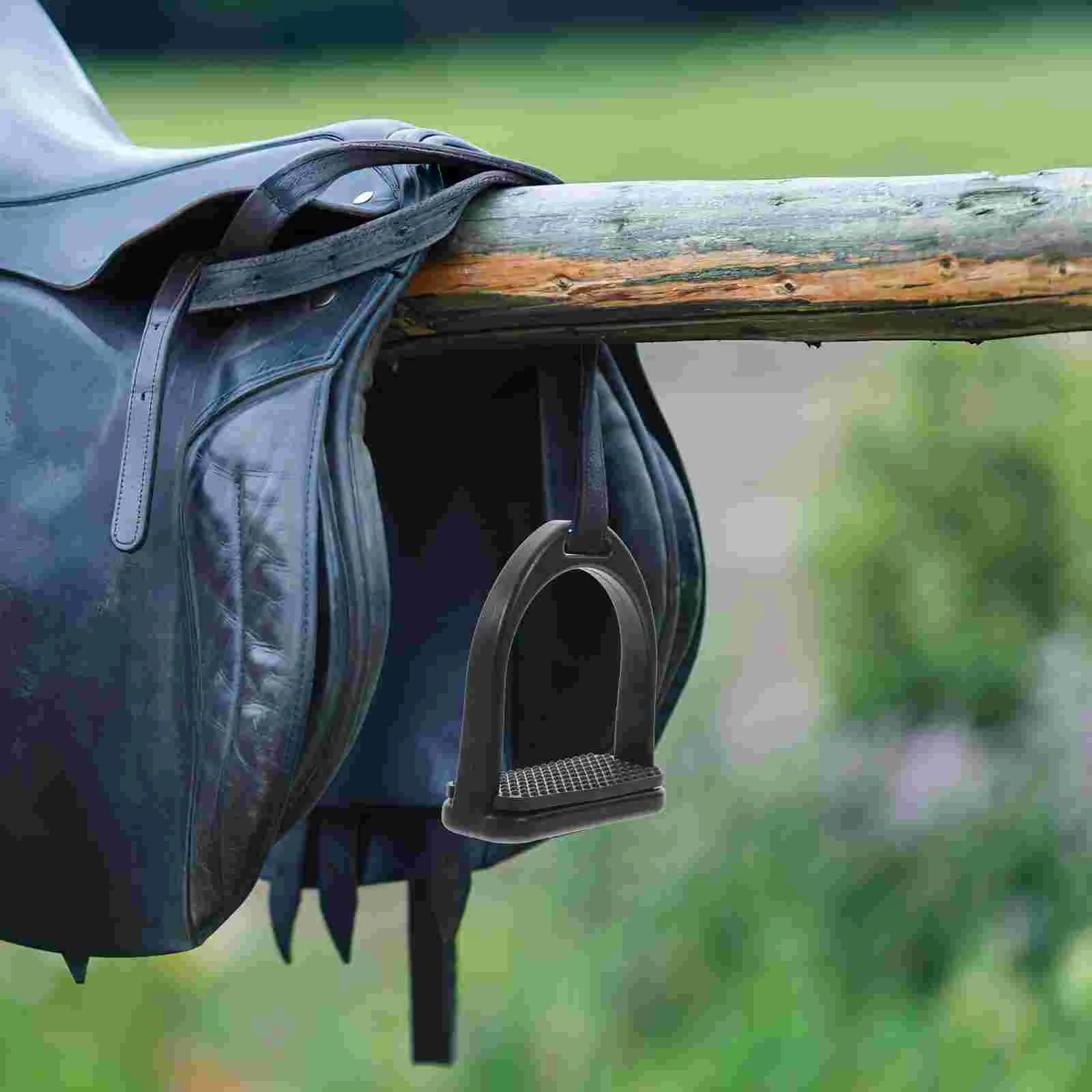 2 Pcs Horse Pedal Riding Accessories Saddle Nonslip Stirrups Safety for Anti Skid