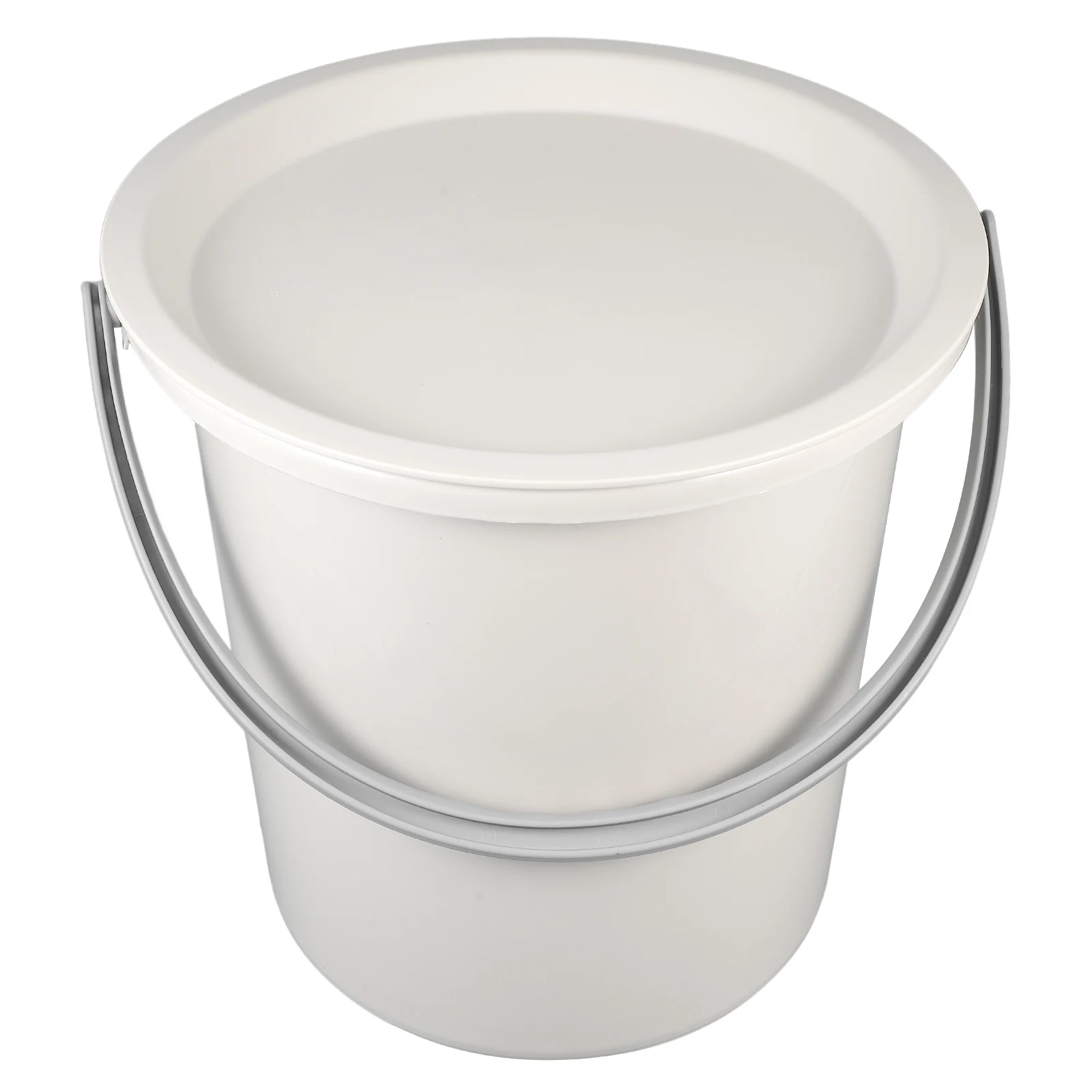 1セットの頑丈な水容器バケツ、プラスチック製のバケツ、毎日の家庭作業、入浴、洗濯、輸送、信頼性の高い多目的収納用