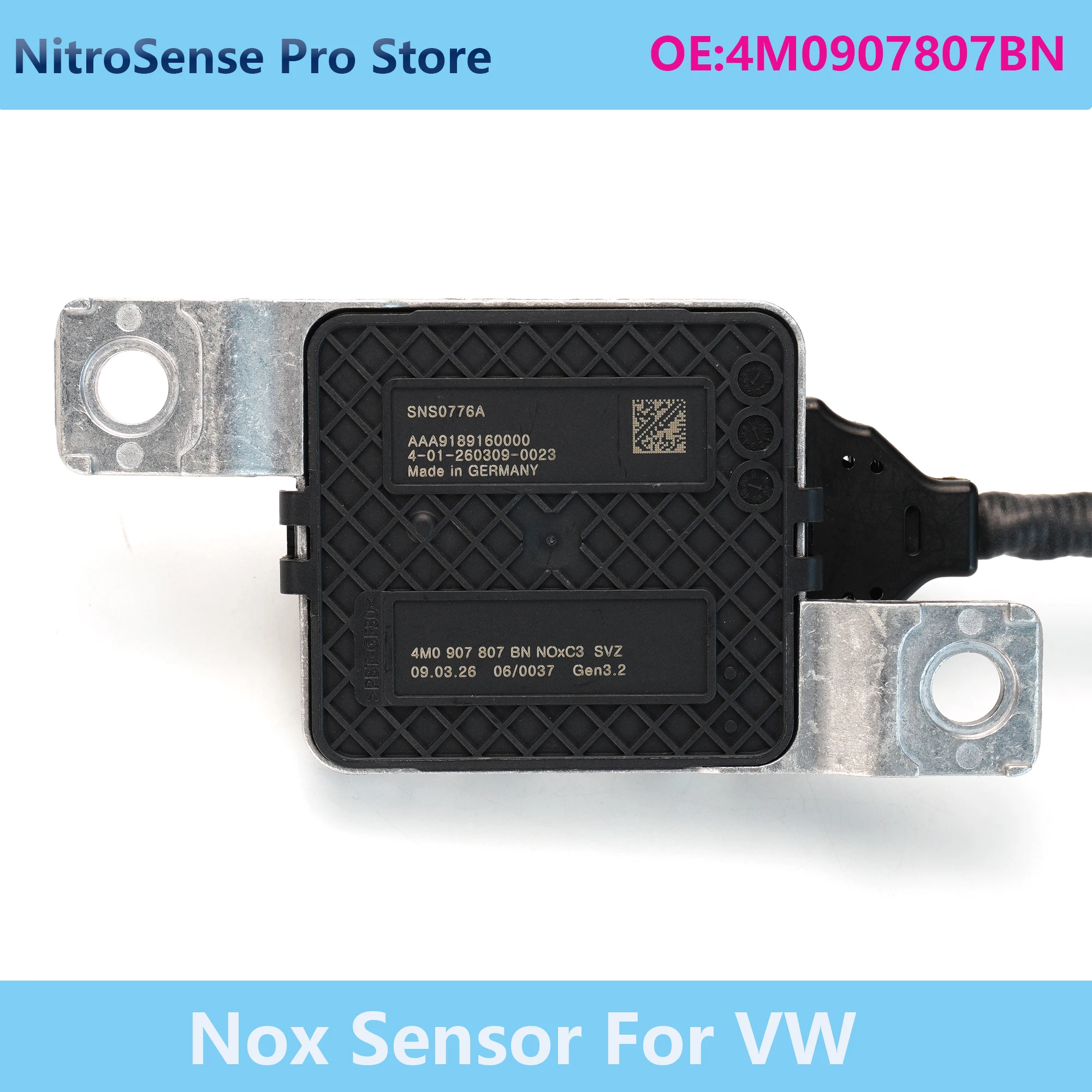 

4M0907807BN SNS0776A Nitrogen Oxide Sensor High Performance Auto Parts For VW Audi Diesel Vehicles