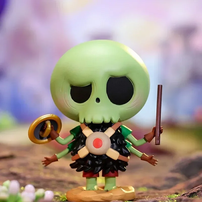 팝마트 라부부 엘프 유니버스 어드벤처 시리즈 블라인드 박스 데스크탑 장식 귀여운 모델 선물 소녀 블라인드 백 장난감 애니메이션