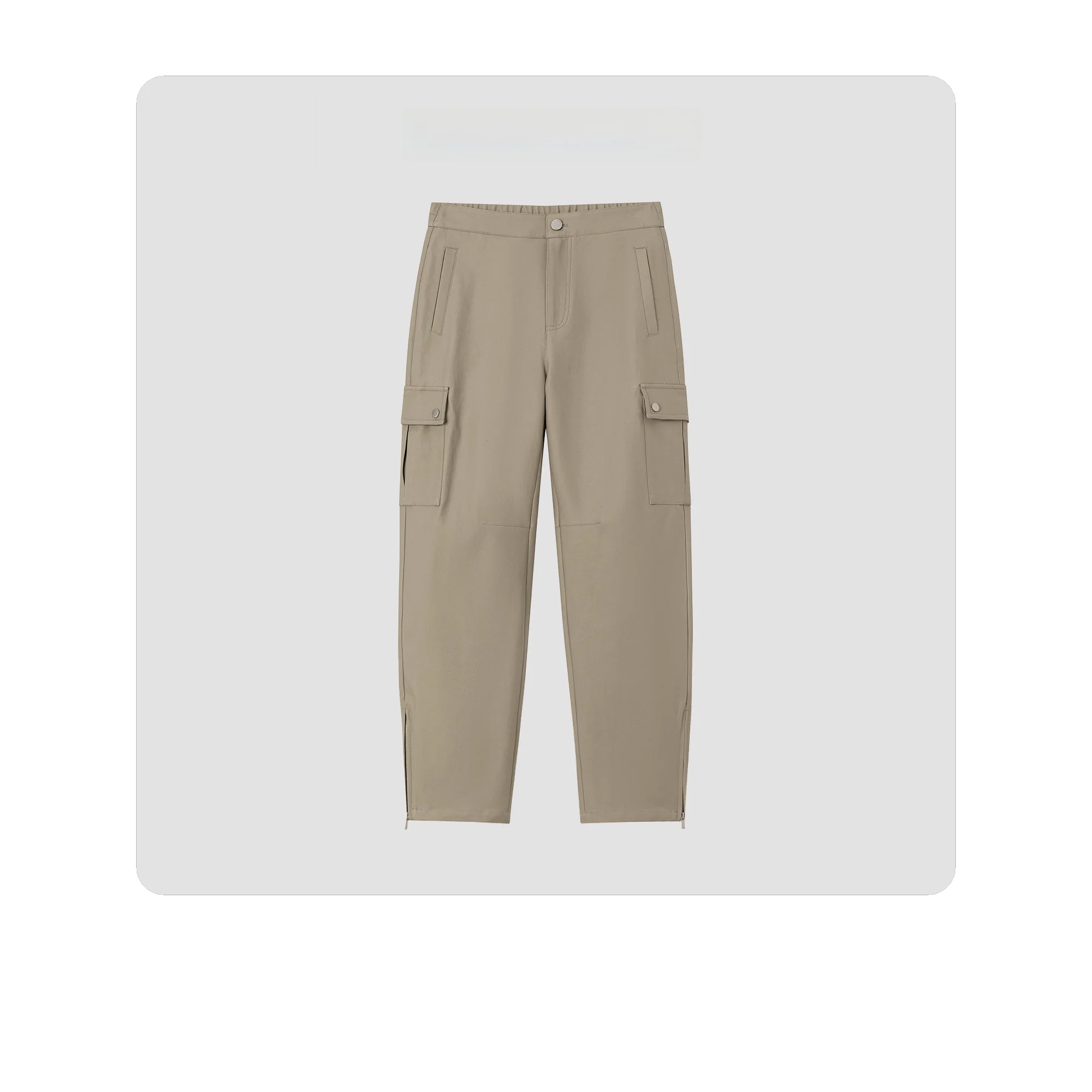 

Женские повседневные брюки с высокой талией, двойным слоем, асимметричным узором, молнией и эластичным поясом