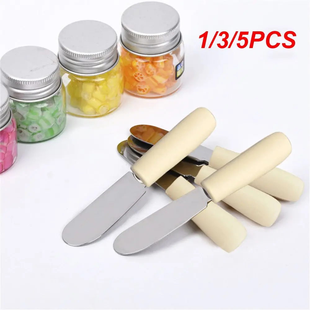 1/3/5PCS Stainless Steel Durable Necessary Ergonomics Popular Anti-rust Essential Stainless Steel Butter Spreader