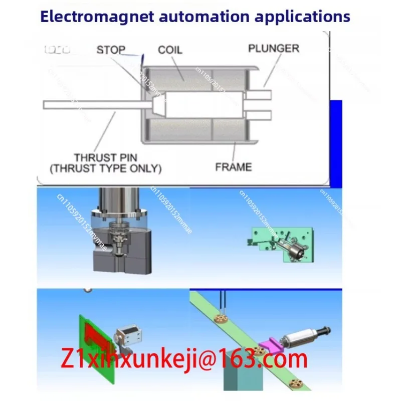 Opening and Closing Coil VS1 Push-pull Electromagnet, Load Switch Electromagnet Coil