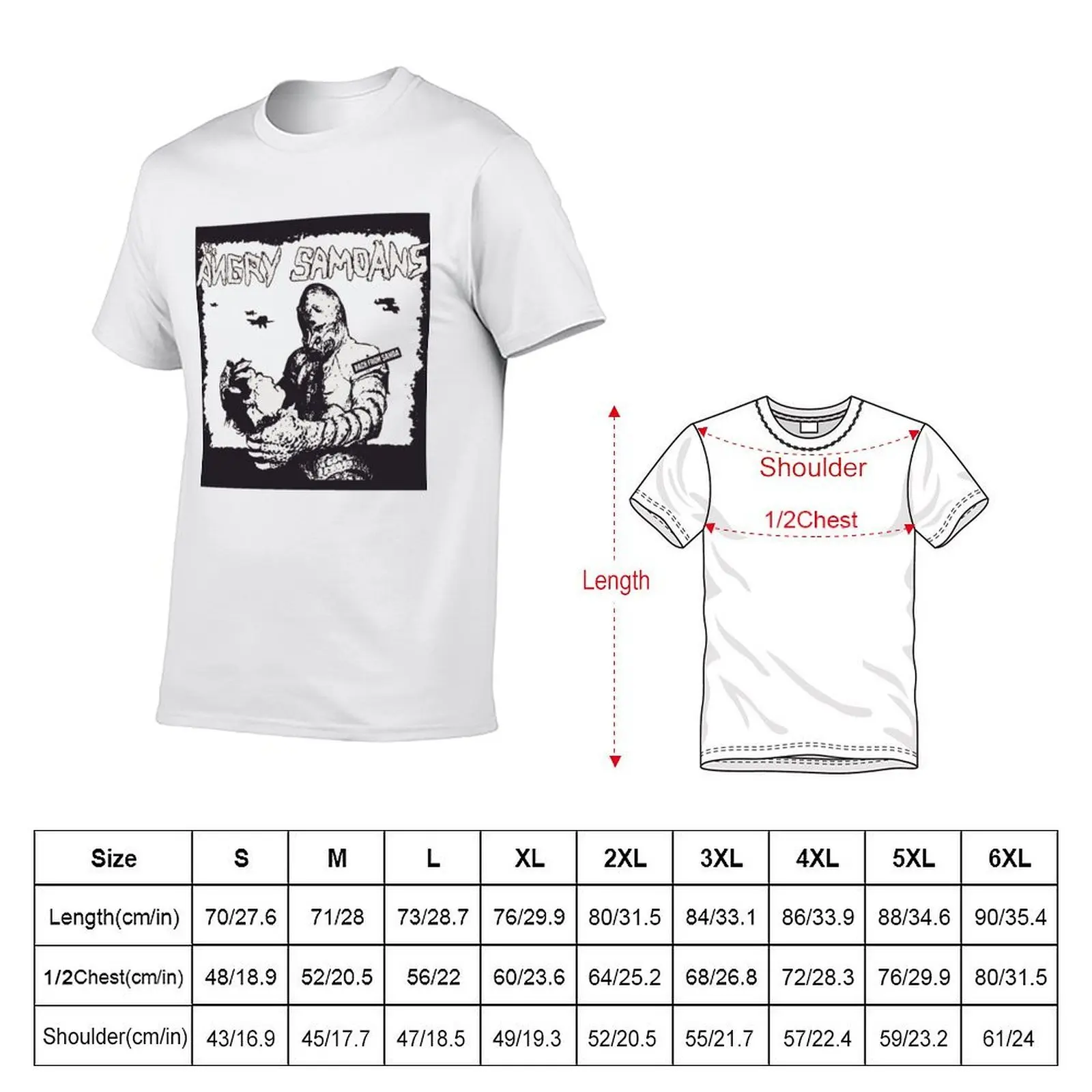 The Angry Samoans Classic T-Shirt printed t shirts for man men t shirt cotton 100% T-Shirt