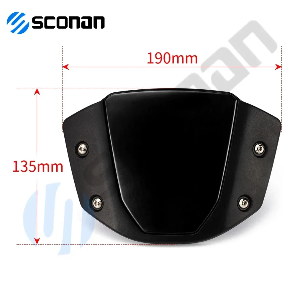 Motorcycle Accessories Windshield Windscreen Kit Deflector Wind Screen For Handa CB650R CB 650R CB 650 R 2019 2020 2021