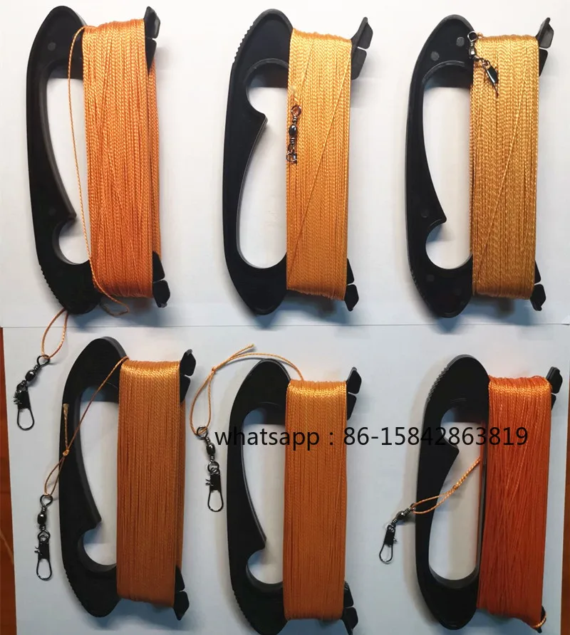 5Pcs Kevlar Kite String, Lightweight Flying Rope with Handle for Stunt Kite