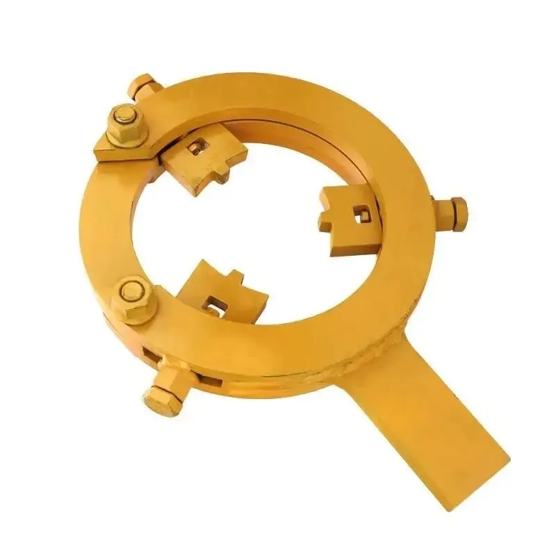 Three-Claw Piston Nut Wrench, Excavator Hydraulic Cylinder Tool for Oil Seal Replacement Work
