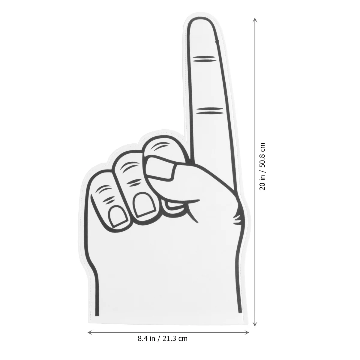 

5 pcs Large Size Eva Slap Gloves Cheer Up Hand Gesture For Concert Party Carnival Beach Adults Team Sports Souvenir