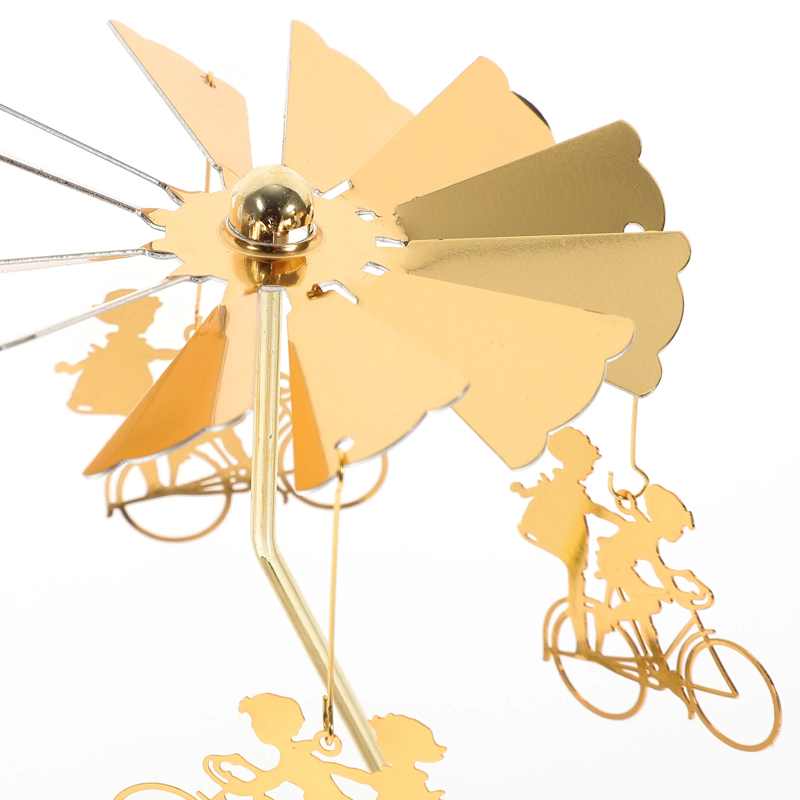 

Rotating Holder Metal Tabletop Decor For Party Wedding Christmas Valentine Home Dining Decoration