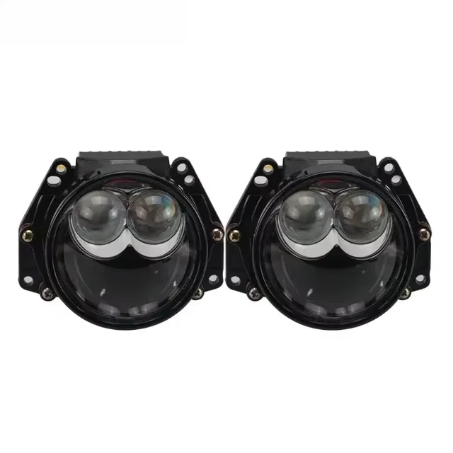 

Led Lights For Motorcycle High-power 3-inch Led Projectors Headlights Lenses Non-destructive Car Modification 6000k