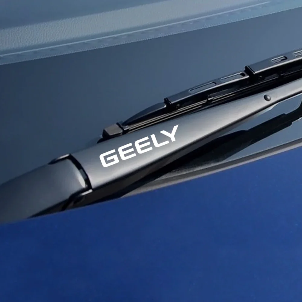 Pegatinas para limpiaparabrisas de coche, calcomanías de película de vinilo para GEELY GC6 GC9 EMGRAND EC7 EC8 CK ATLAS CK2 CK3 GT, accesorios para automóviles, 4 piezas