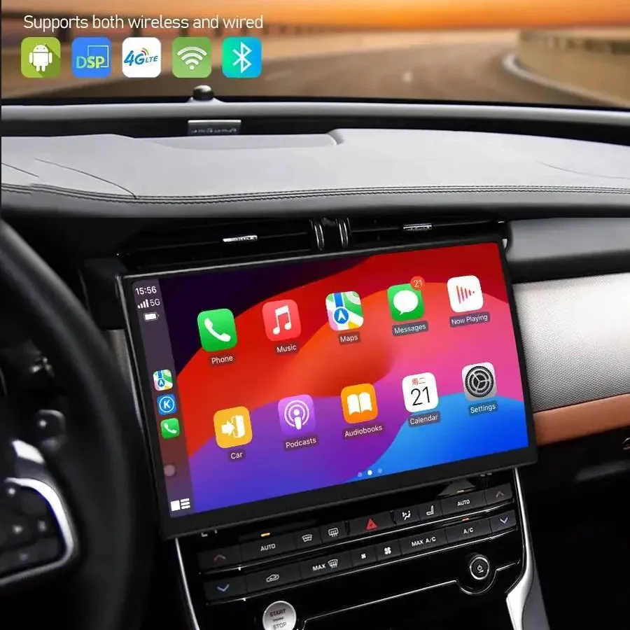 Auto Carplay For Jaguar XF XFL X250 2016-2018 GPS Navi Car Radio 11.4