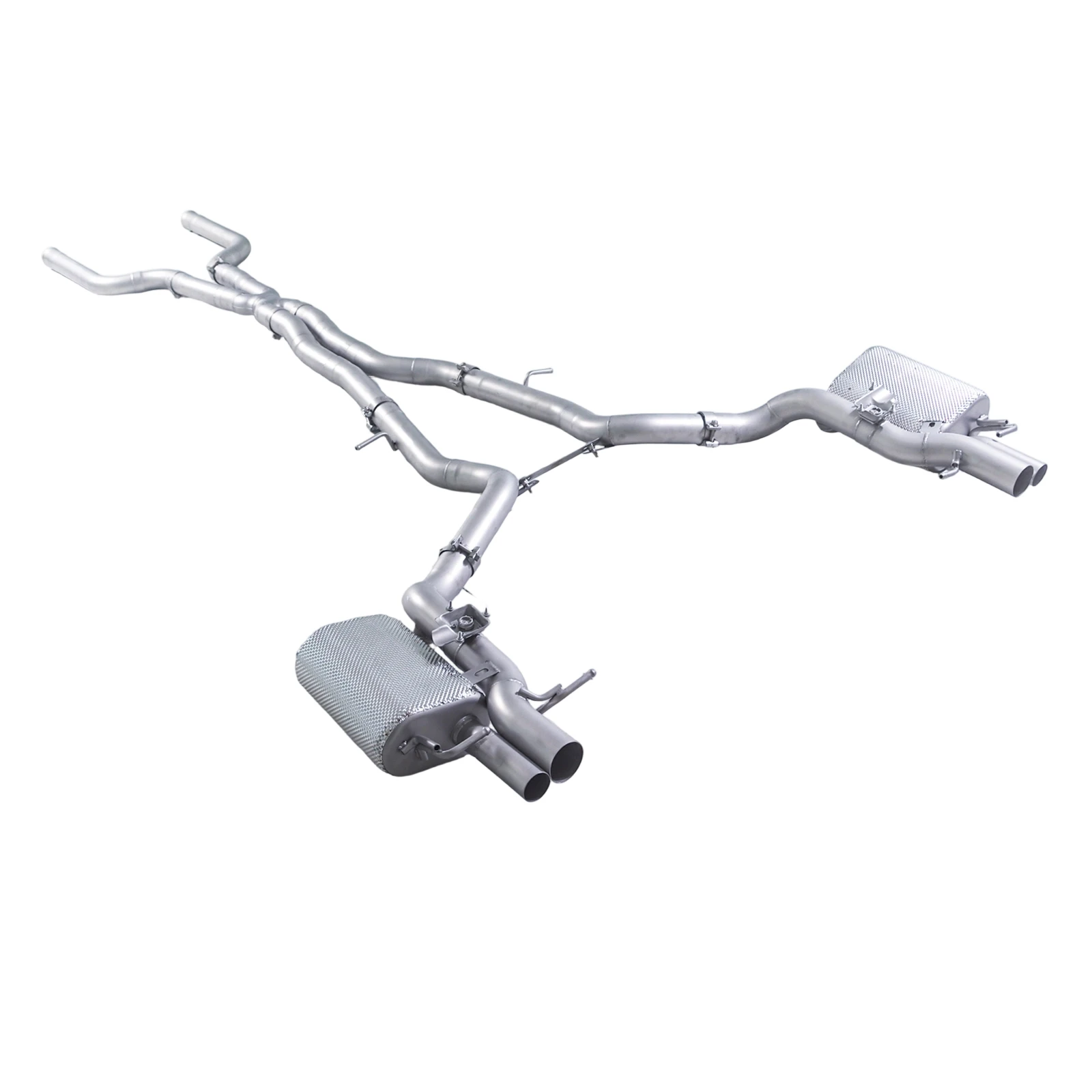 

OEM applicable to Mercedes-Benz AMG E63S GT63 w213 4.0T Catback with valve exhaust system from 2018 to 2024