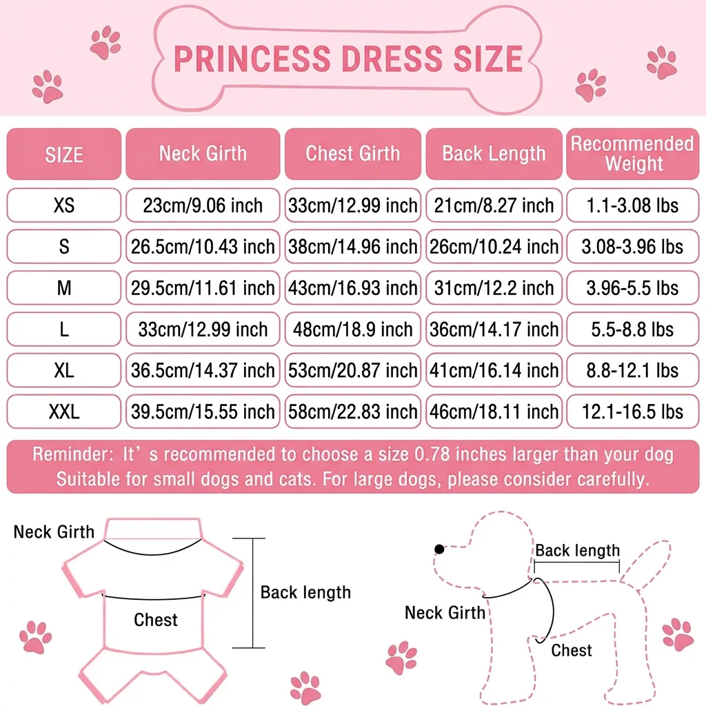 Vestido lunares rojo y blanco para cumpleaños perros pequeños medianos - imagen 3