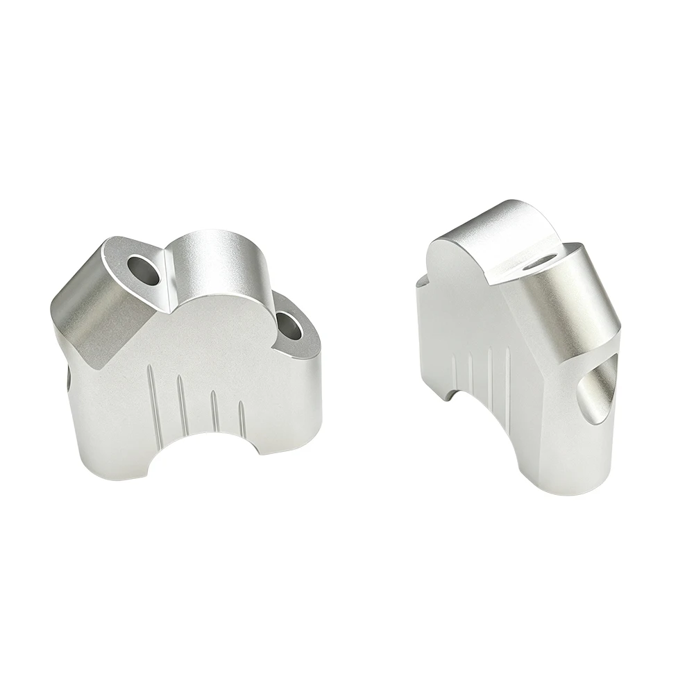 Motorcycle Handlebar Risers Up 40mm Move Back 27mm Handle Bar Mount Clamp Adapter For BMW R12 R12 Ninet NINE T A2 2023-2025 2026