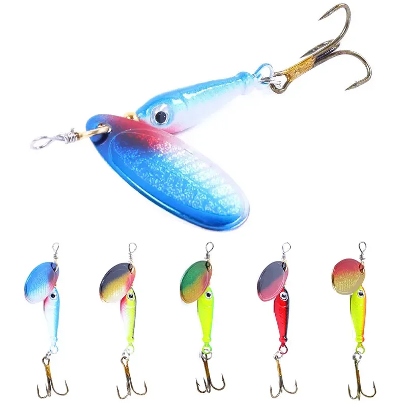 

Wholesale 5.5cm 9g Artificial Hard Metal Spinner Bait Spoon Fishing Lure