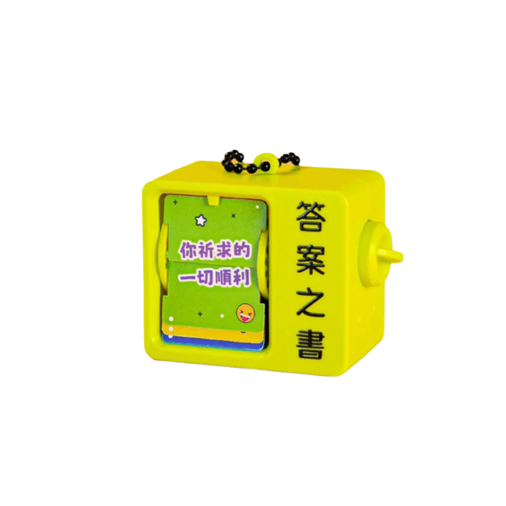 Plastic Mini Flip Book Animation Keychain Automatic Page Turning Portable Animation Drawing Pendant Backpack Decorations