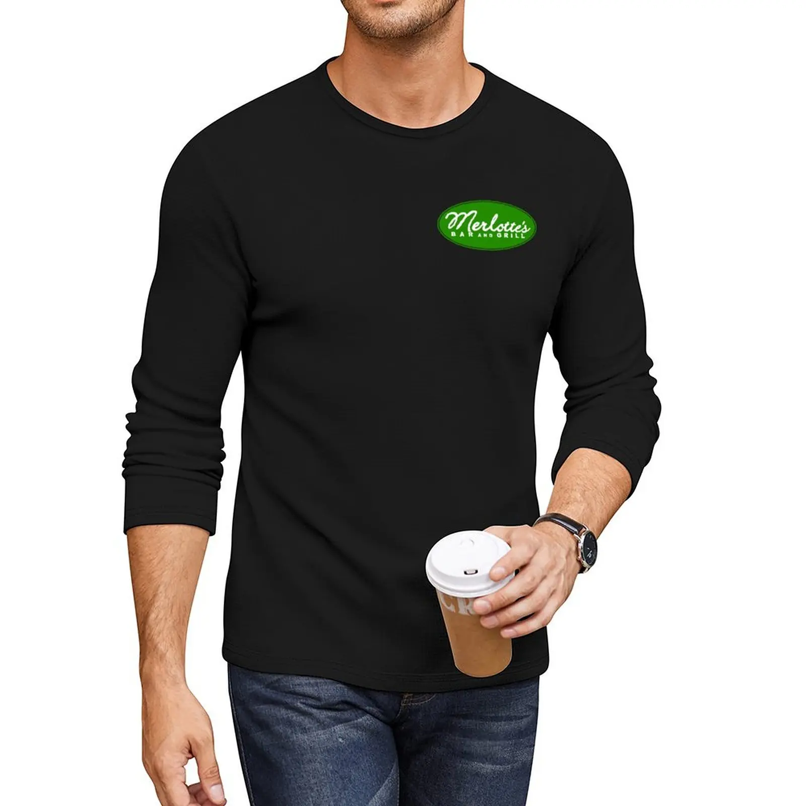 True Blood Merlotte's Waitress Shirt (Sookie) Long T-Shirt Tee shirt custom t shirts tees Men's clothing