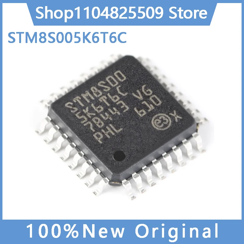10PCS STM8S005K6T6C STM8S005 LQFP-32