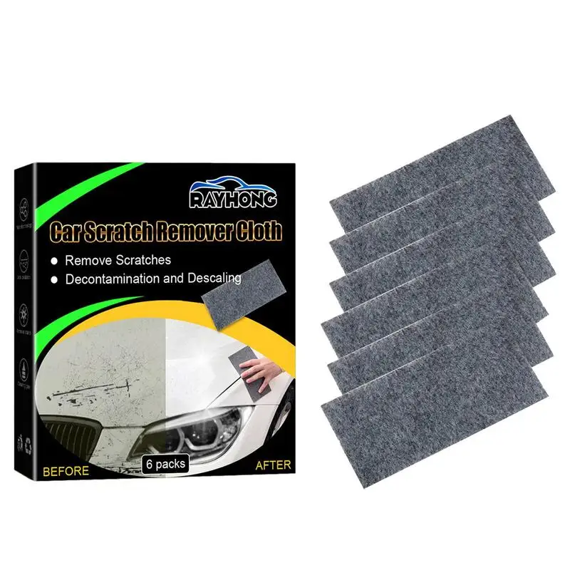 

Car Scratch Repair Remover Multifunctional Auto Nano Sparkle Cloth Professional Car Scratch Repair Remover Cloth For Glass Metal