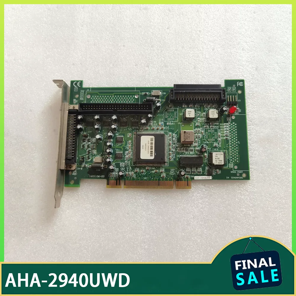 

The PCI to SCSI adapter card AHA-2940UWD