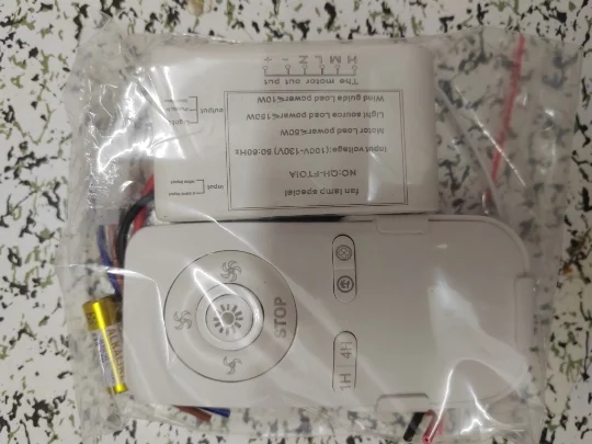 Ricevitore telecomando luce ventilatore da soffitto FT-100