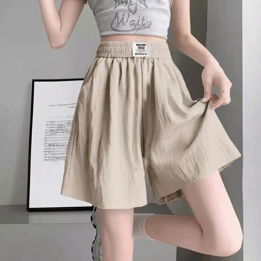 

Lightweight Thin High Waist Short Pants Breathable Comfortable Casual Pants Women's Shorts Outdoor Sport