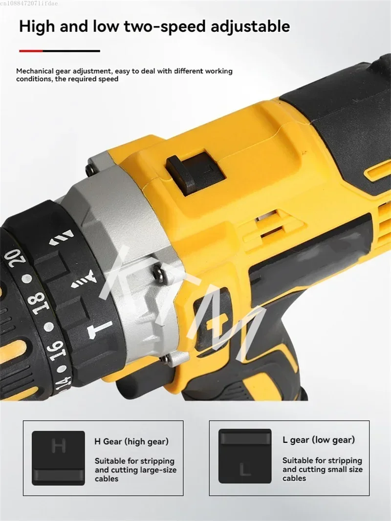 مقشر كابل شحن محمول، بطارية ليثيوم، شحم كهربائي G un، حفارة عالية الضغط، متجرد أسلاك سريع واحد #4