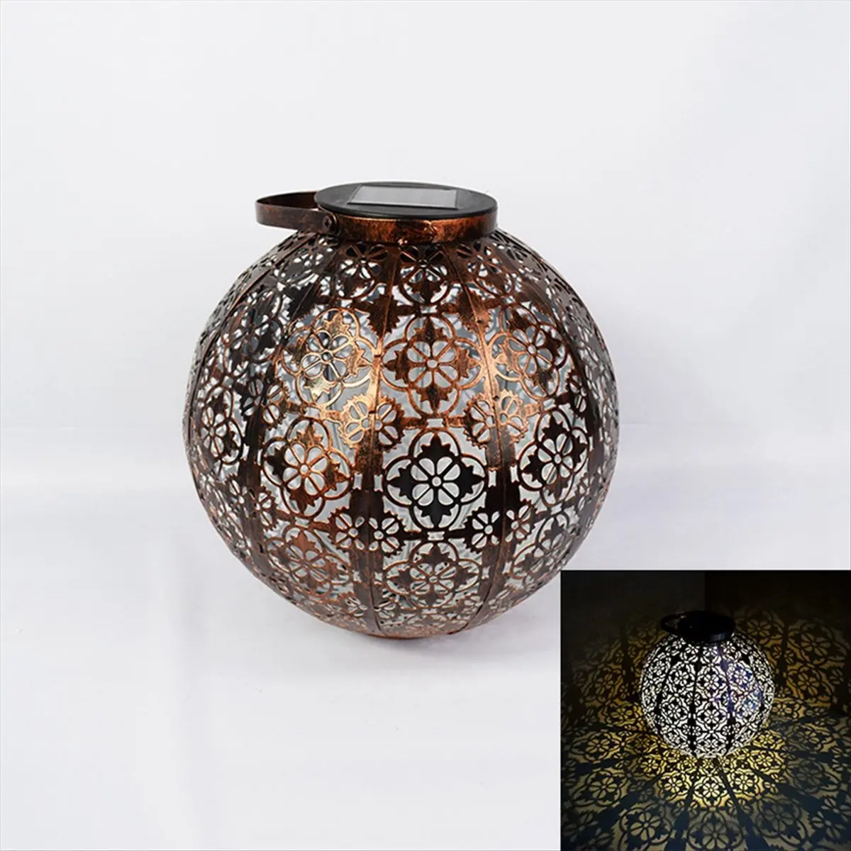 Solar Lanterns Hanging Outdoor Solar Lights,Decorative Garden Light IP65 Waterproof Landscape Lighting for Garden Patio - Image 6