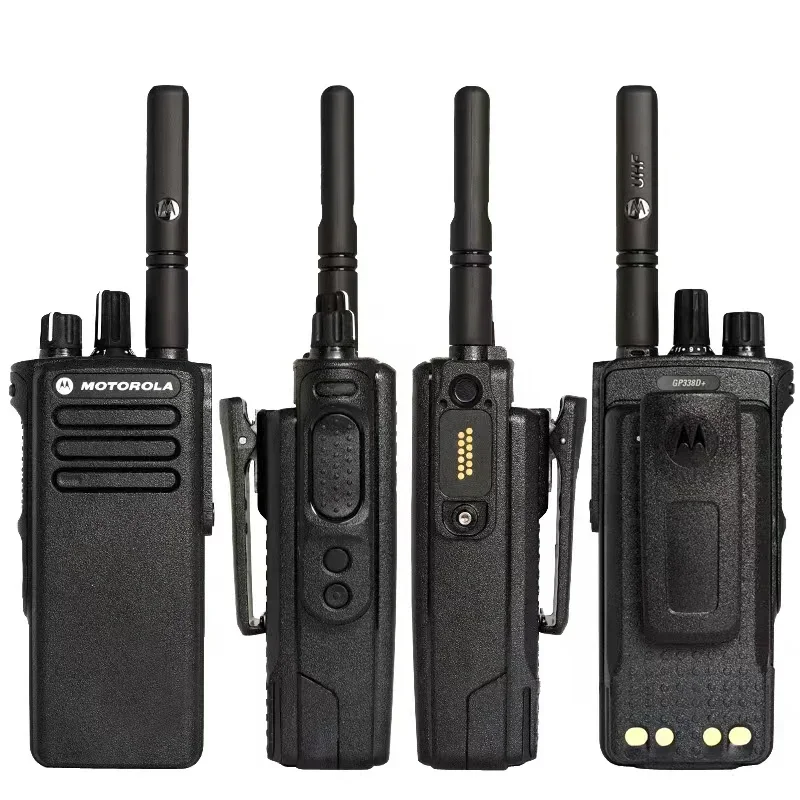 2pcs Digital GPS DP4400e DGP5050e P8600I GP328D Portable two way radio 30km range UHF VHF wolki tolki